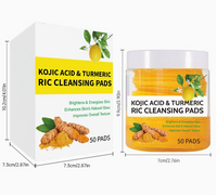 Pads Limpiadores con Ácido Kójico y Cúrcuma – 50 unidades