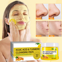Pads Limpiadores con Ácido Kójico y Cúrcuma – 50 unidades