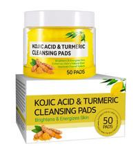 Pads Limpiadores con Ácido Kójico y Cúrcuma – 50 unidades